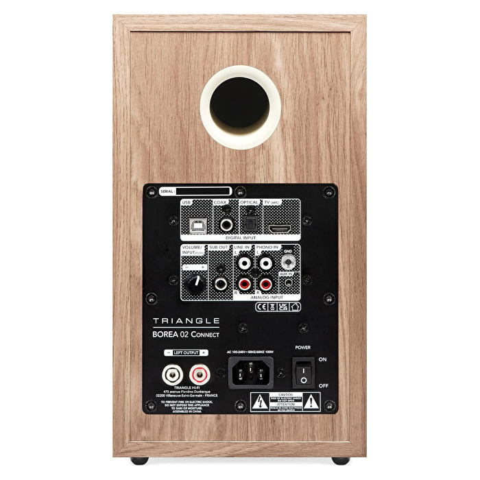 Triangle Borea Connect O2 Light Oak Bluetooth Raf Tipi Hoparlör